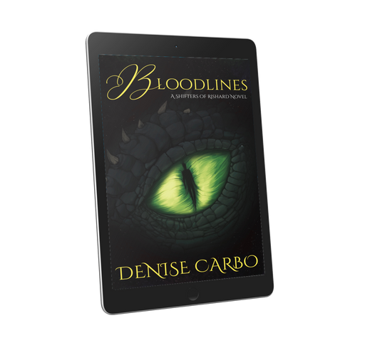 Bloodlines ebook cover dragon shifter