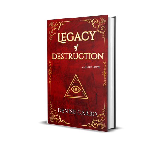Legacy of Destruction by Denise Carbo hardcover edition A paranormal romance