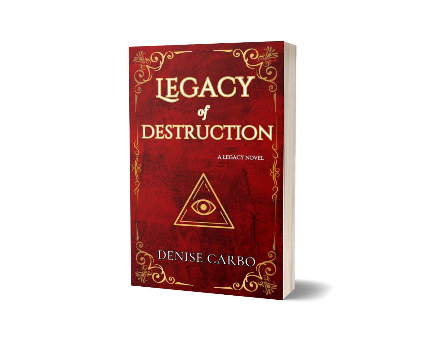 Legacy of Destruction by Denise Carbo paperback edition A witch paranormal romance