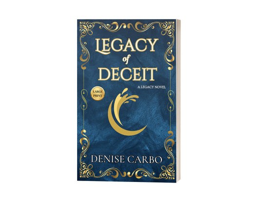 Legacy of Deceit (Large Print)